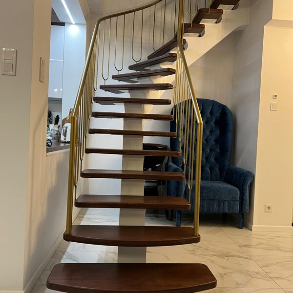 Twisted Stair Railings